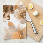 WATERVERF ROZEN 2 THEEDOEK (Quarter Fold)