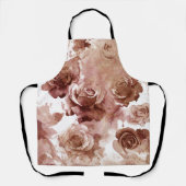 WATERVERF ROZEN 3 SCHORT (Voorkant)