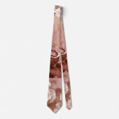 WATERVERF ROZEN 3 STROPDAS (Voorkant)