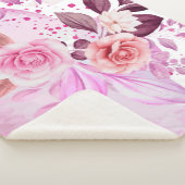 WATERVERF ROZEN 4 SHERPA DEKEN (3/4)