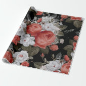 WATERVERF ROZEN 7 CADEAUPAPIER (Uitgerold)