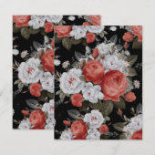 WATERVERF ROZEN 7 NOTITIEKAARTJE (Voorkant / Achterkant)