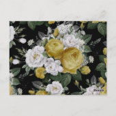 WATERVERF ROZEN 8 BRIEFKAART (Achterkant)