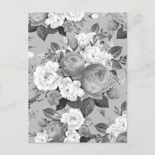 WATERVERF ROZEN 9 BRIEFKAART (Voorkant)