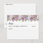 Waterverf Rozen Aangepersonaliseerde Floral Family (Voorkant / Achterkant)