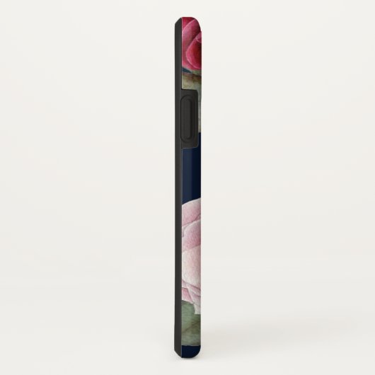 Waterverf Rozen Apple Tough iPhone X Hoesje (Achterkant / rechts)