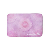 Waterverf rozen badmat (Voorkant)