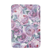Waterverf rozen badmat florhome decor (Voorkant Verticaal)