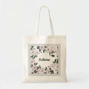 Waterverf Rozen Ballerina Floral Art Tote Bag