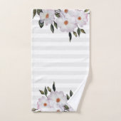 Waterverf Rozen Ballerina Floral Design Bad Handdoek (Handdoek)