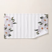 Waterverf Rozen Ballerina Floral Design Bad Handdoek (Handdoek)