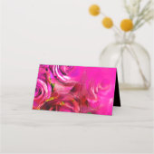 WATERVERF ROZEN Bat Mitzvah Seating Escort Kaart Plaatskaartje (Achterkant)