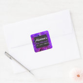 WATERVERF ROZEN BBT Mitzvah Return Address Label (Envelop)