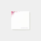 Waterverf Rozen bloemen legante Sjabloon Moderne Post-it® Notes (Voorkant)