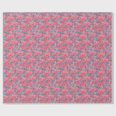 Waterverf Rozen Bloemen Tapestry Cadeaupapier (Vlak)