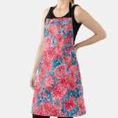 Waterverf Rozen Bloemen Tapestry Schort (Insitu)