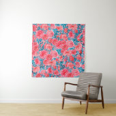 Waterverf Rozen Bloemen Tapestry Wandkleed (In Situ (horizontaal))