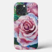 Waterverf Rozen Case-Mate iPhone Case (Achterkant)