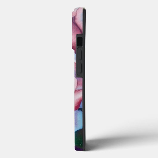 Waterverf Rozen Case-Mate iPhone Case (Achterkant / Links)