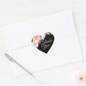 Waterverf Rozen Dank u Stickers (Envelop)