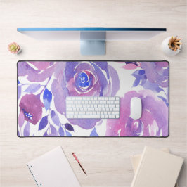 Waterverf Rozen Desk Mat