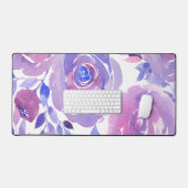 Waterverf Rozen Desk Mat (Keyboard & Muis)