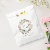 Waterverf Rozen en orchideeën bruiloft Dank je wel Bedankzakje (Gezegeld)