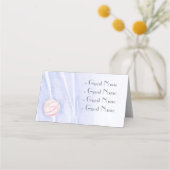 Waterverf rozen en vlinder plaatskaartje (Achterkant)