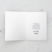 Waterverf Rozen Floral Bouquet Birthday Kaart (Binnen)