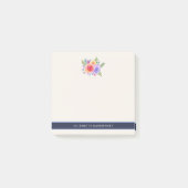 Waterverf Rozen Floral Bouquet Post-it® Notes (Voorkant)