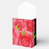 Waterverf Rozen Floral Derby Day Bedankdoosjes (Geopend)