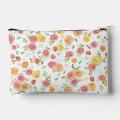 Waterverf Rozen Gepersonaliseerde reizen Etui (Achterkant)