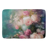  Waterverf Rozen geschilderd in alle kleuren Badmat (Voorkant)