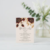 Waterverf Rozen Gold Details Behuizing Kaart (Staand voorkant)