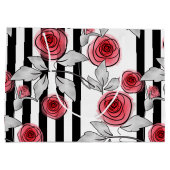 Waterverf rozen groot cadeauzakje (Achterkant)