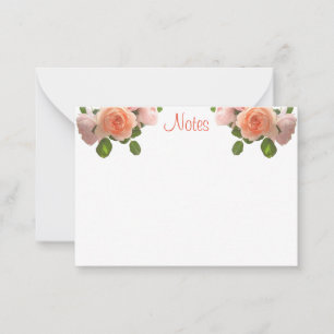 Waterverf Rozen Handschrift Sjabloon Floral