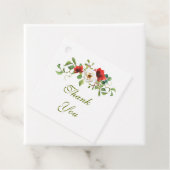 Waterverf Rozen Herfst Bedankjes Labels (In situ)