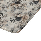  Waterverf Rozen in Beige, Zwart, Cream Snijplank (Hoek)