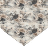  Waterverf Rozen in Beige, Zwart, Cream Tafelkleed (Gekanteld)