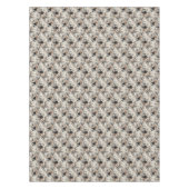  Waterverf Rozen in Beige, Zwart, Cream Tafelkleed (Voorkant)