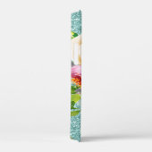 Waterverf Rozen in roze Cream Aqua Glitter Case-Mate iPhone Case (Achterkant / Rechts)