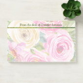 Waterverf Rozen in roze en crème Post-it® Notes (Kantoor)