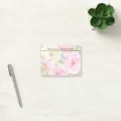 Waterverf Rozen in roze en crème Post-it® Notes (Kantoor)