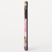 Waterverf Rozen in roze en roomroze glitter Case-Mate iPhone Case (Achterkant/links)