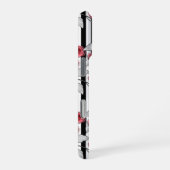 Waterverf rozen iPhone hoesje (Rechterkant)