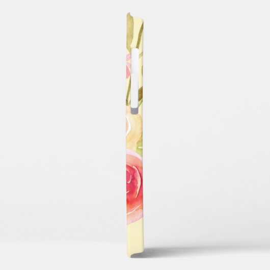 Waterverf Rozen iPhone / iPad case (Achterkant / Links)