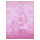 Waterverf rozen klembord (Achterkant)