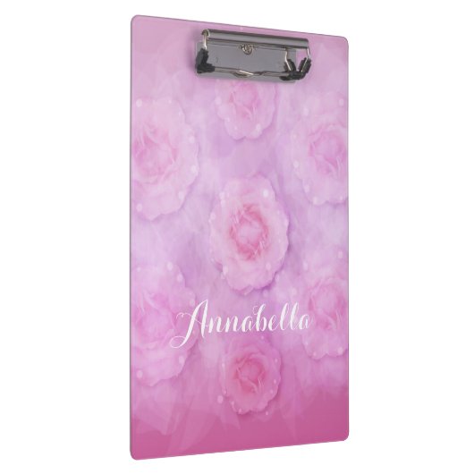 Waterverf rozen klembord (Rechts)