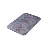 Waterverf Rozen lavender Badmat (Gekanteld)