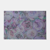 Waterverf Rozen lavender Deurmat (Voorkant)